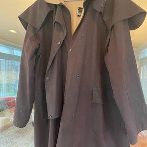 Yellowstone Ranch Coat - Oilskin Wax Duster, Mid Length, Large - Never Worn